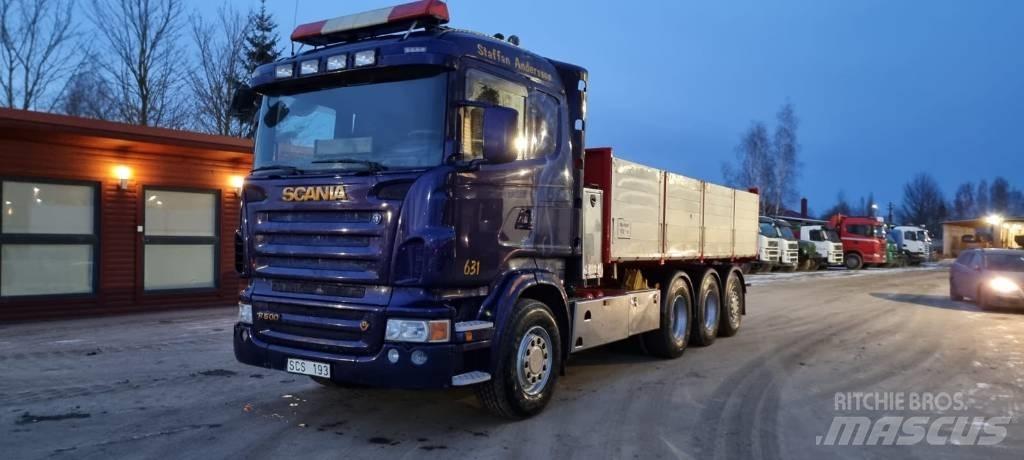 Scania R 500 8X4 스킵 로더 트럭