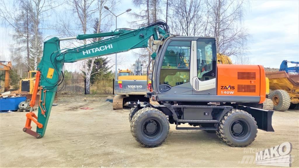 Hitachi ZX 140 W-3  휠 굴삭기