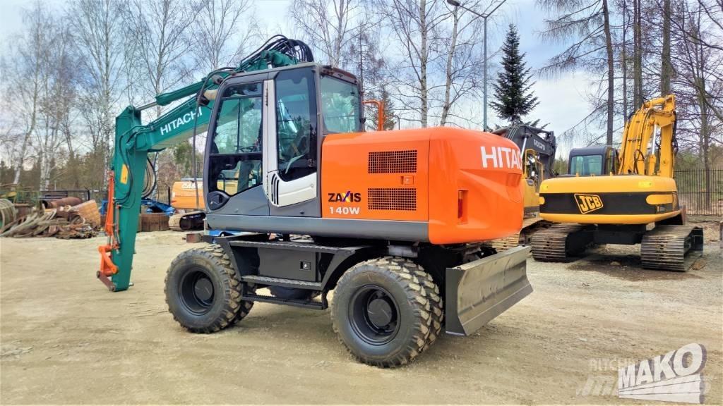 Hitachi ZX 140 W-3  휠 굴삭기