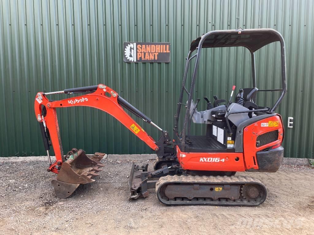 Kubota KX 016-4 소형 굴삭기 7톤 미만