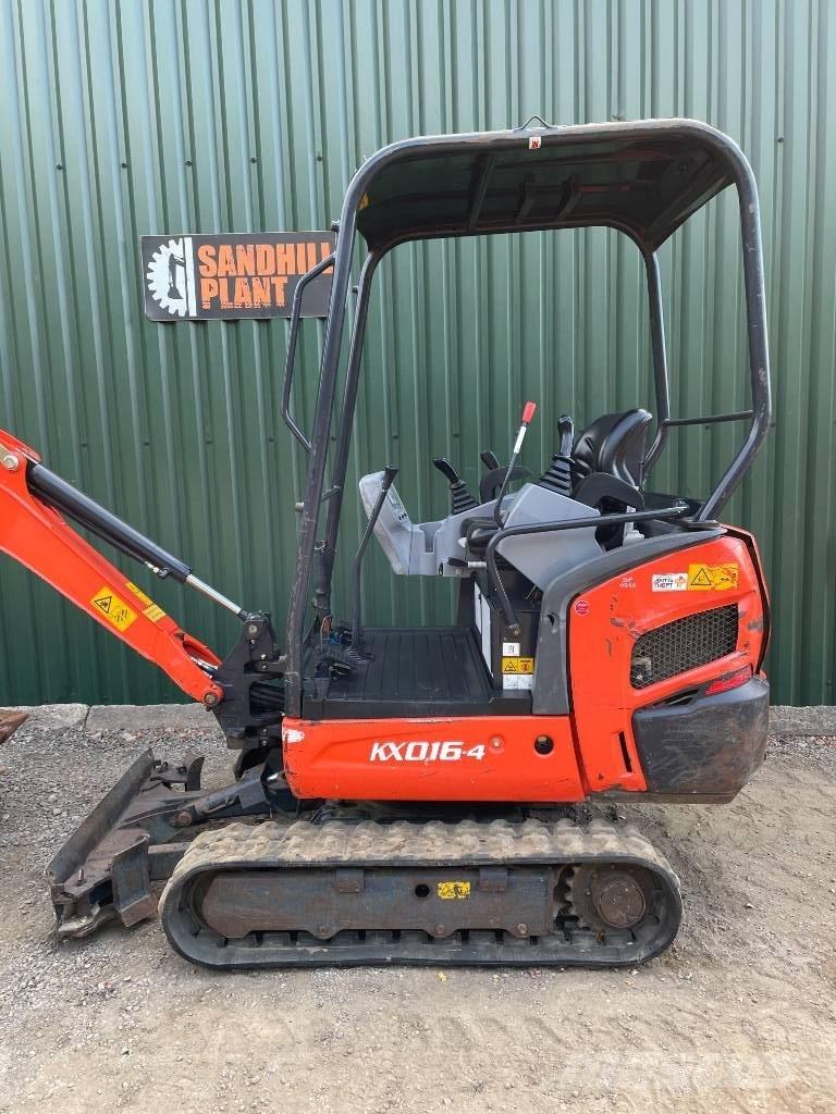 Kubota KX 016-4 소형 굴삭기 7톤 미만