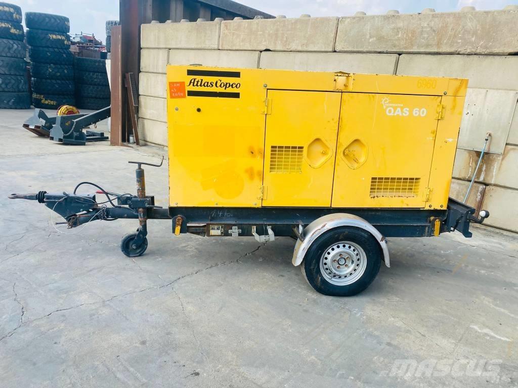 Atlas Copco QAS 60 디젤 발전기