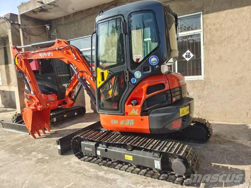 Kubota U 35 소형 굴삭기 7톤 미만