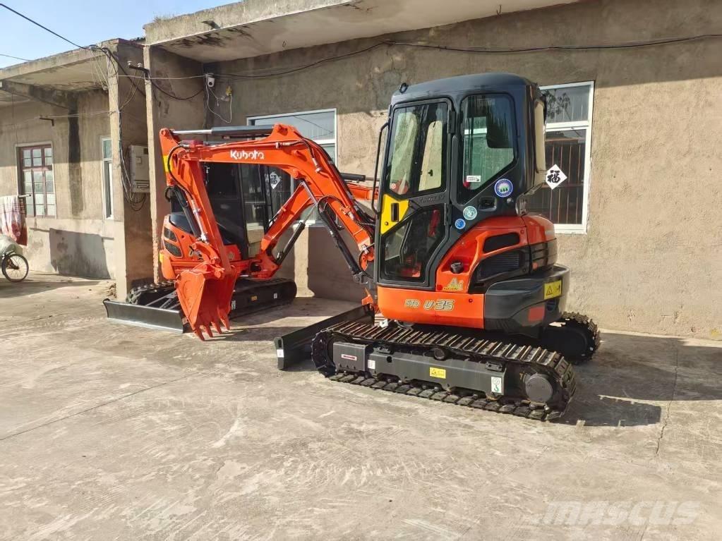 Kubota U 35 소형 굴삭기 7톤 미만