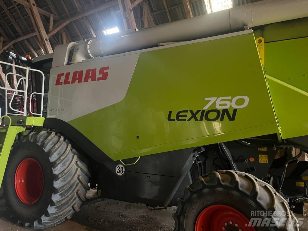 CLAAS LEXION 760 콤바인 수확기