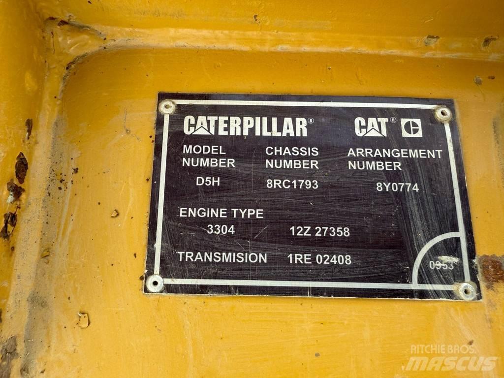 CAT D5H Buldozer 크롤러 도저
