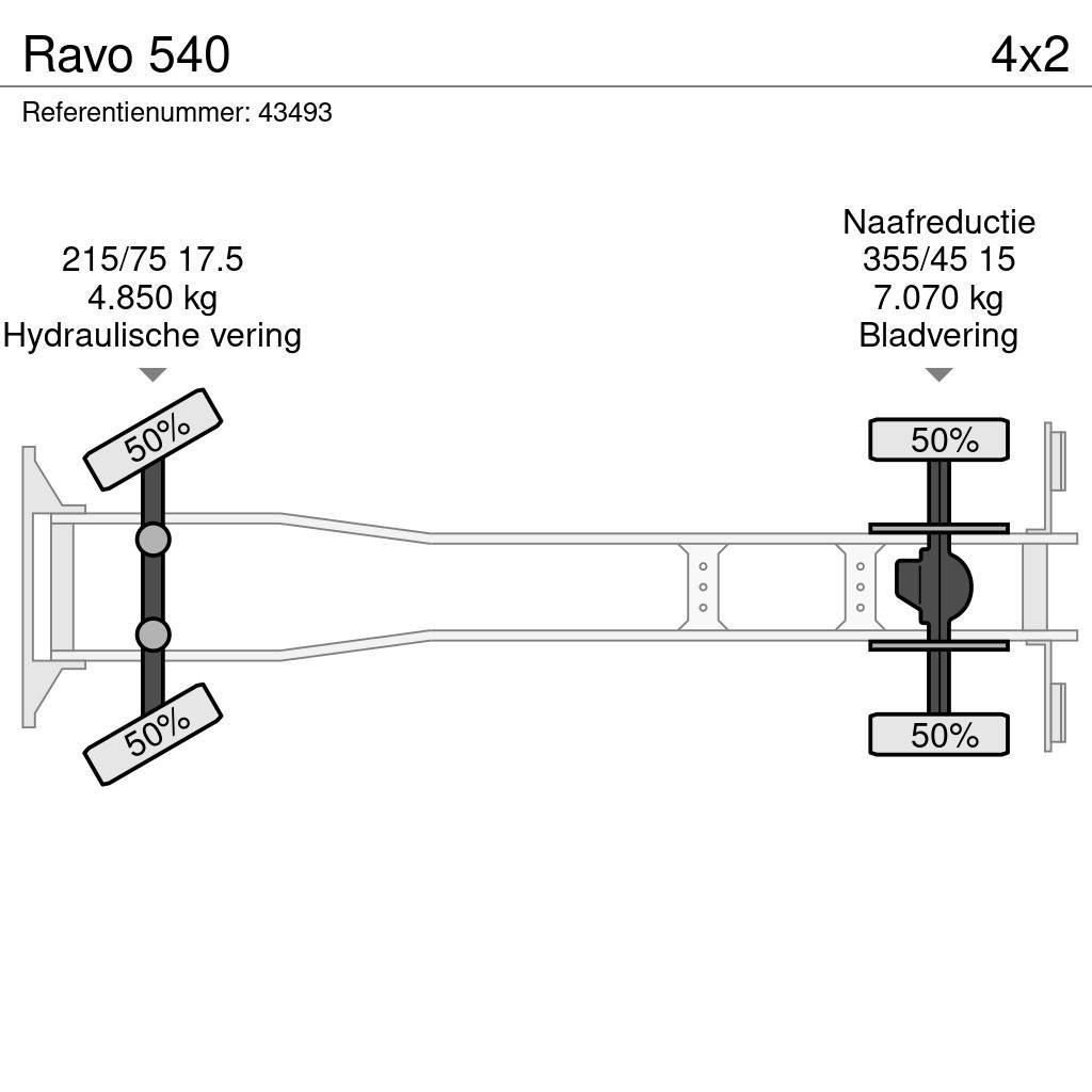 Ravo 540 청소 트럭