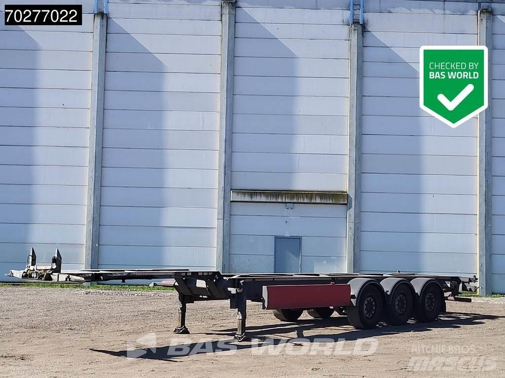 Van Hool 3 axles 컨테이너 세미 트레일러
