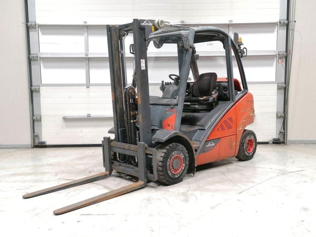 Linde H25T-02 LPG 지게차