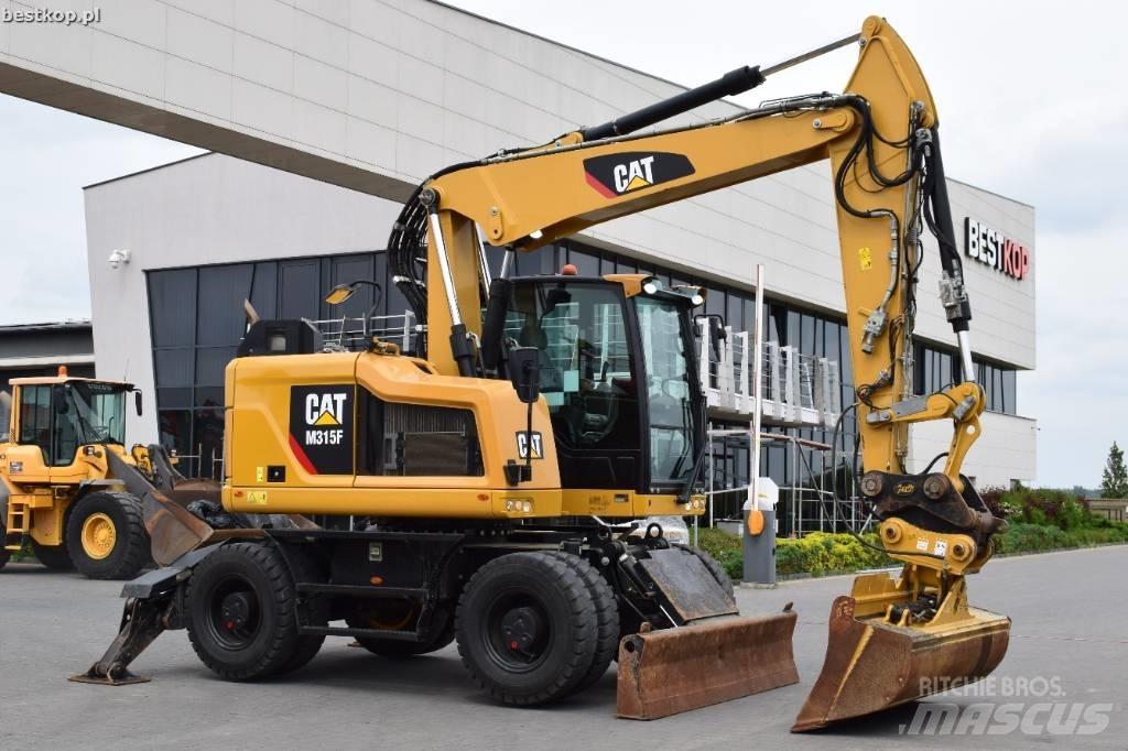 CAT M 315 F  휠 굴삭기
