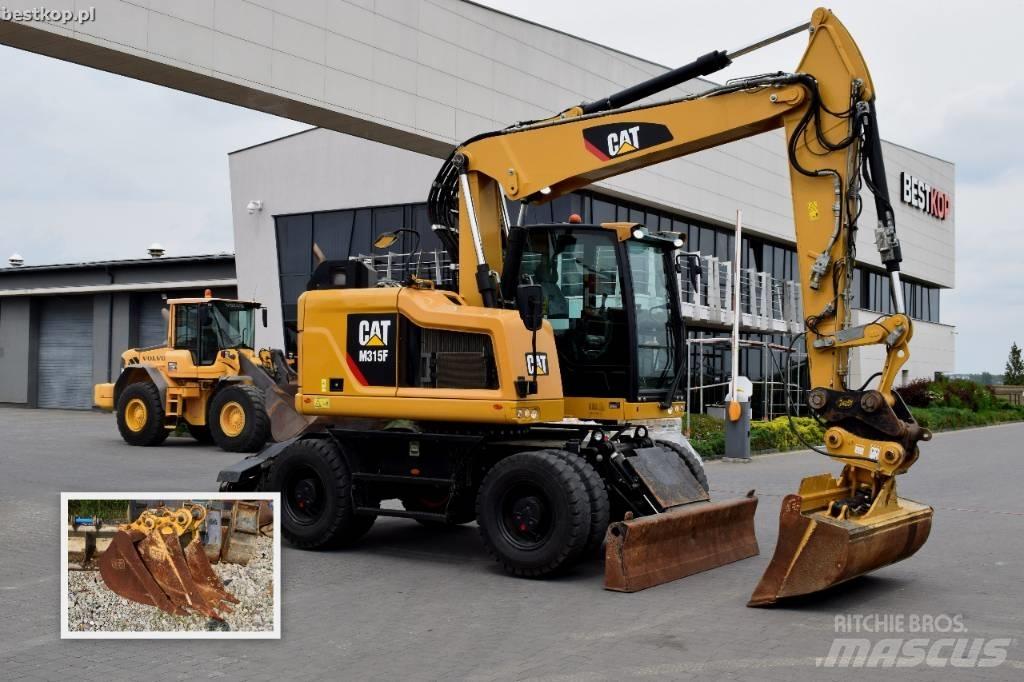 CAT M 315 F  휠 굴삭기