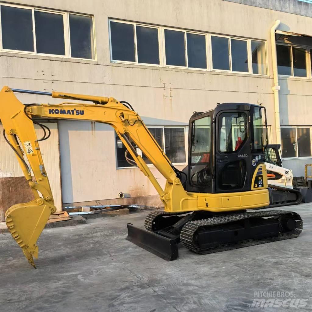 Komatsu PC 55 MR-3 소형 굴삭기 7톤 미만