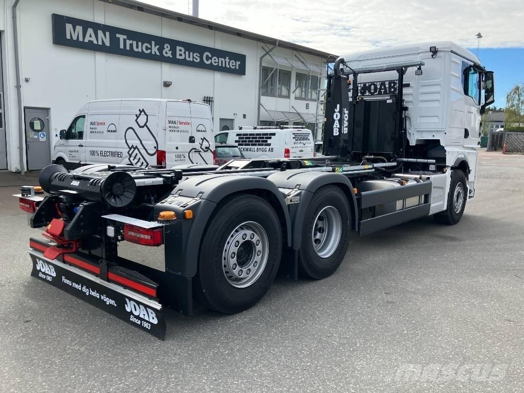 MAN TGX 26.520 훅 리프트 트럭