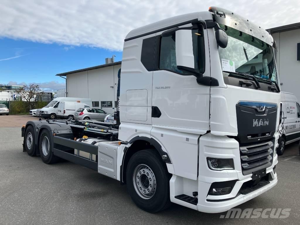 MAN TGX 26.520 훅 리프트 트럭