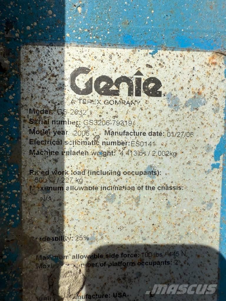 Genie GS 2632 가위형 리프트