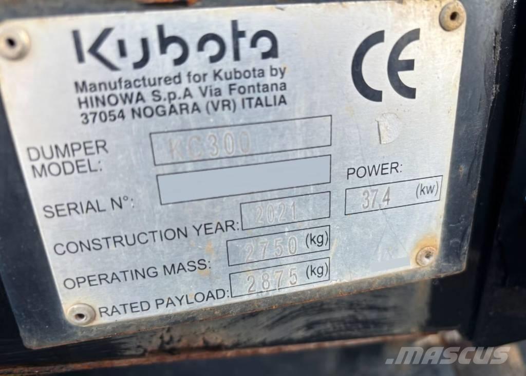 Kubota KC 300 HR-5 기타 적재/굴착 및 부속품