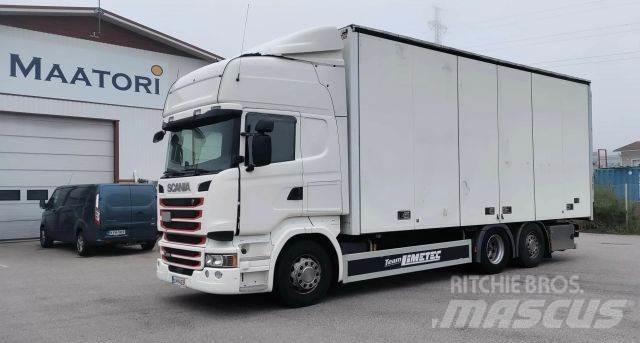 Scania R 490 6x2 탑차 트럭