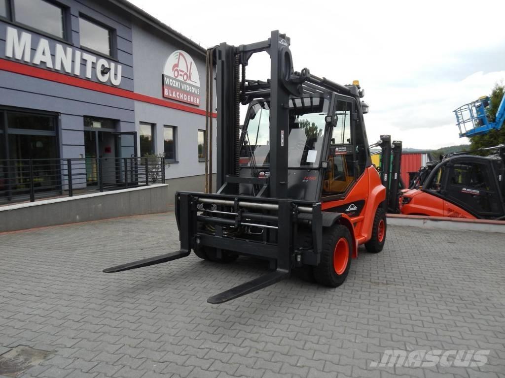 Linde H60D-03 디젤 지게차