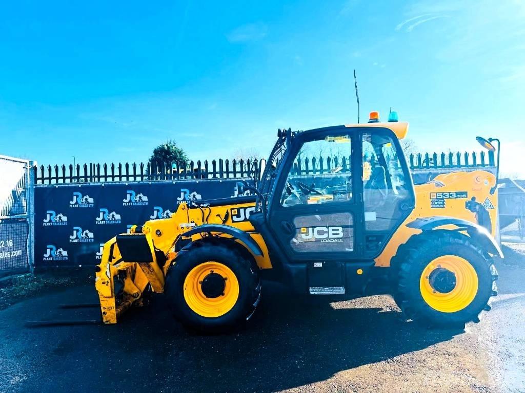 JCB 533-105 텔러 핸들러