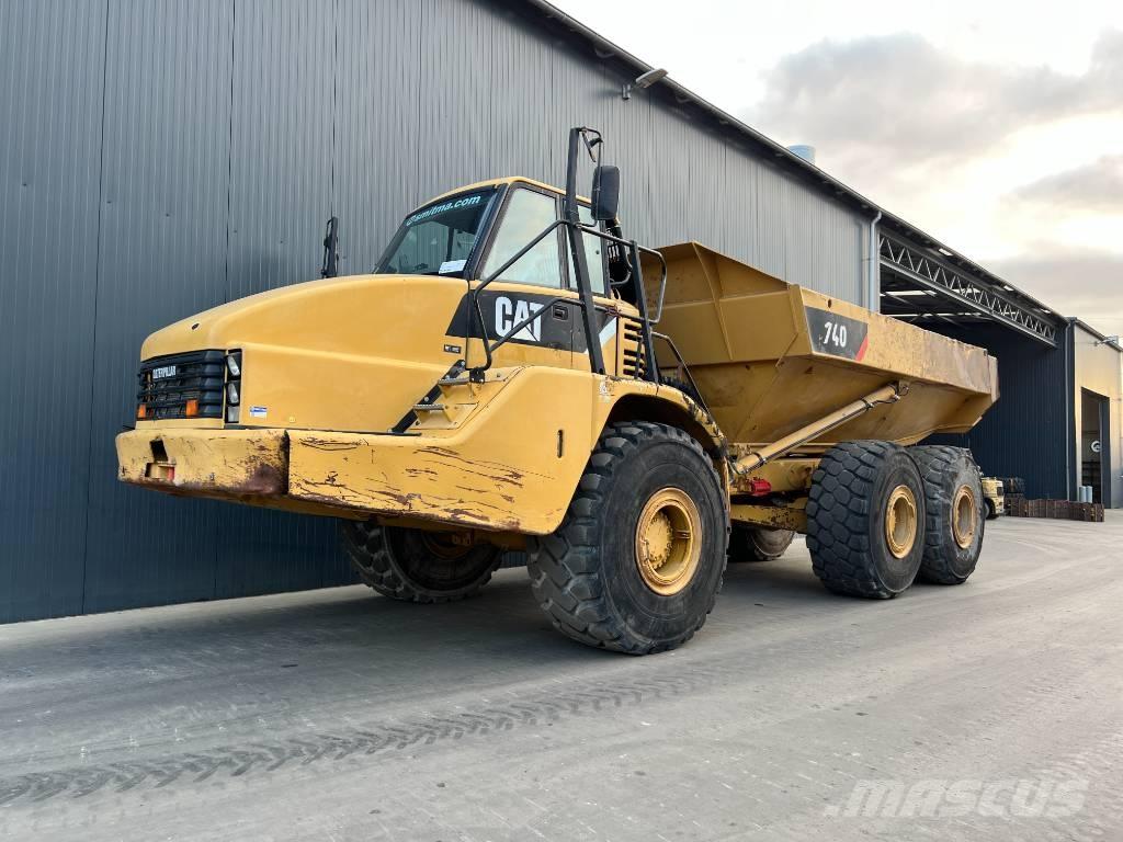 CAT 740 연결식 홀러