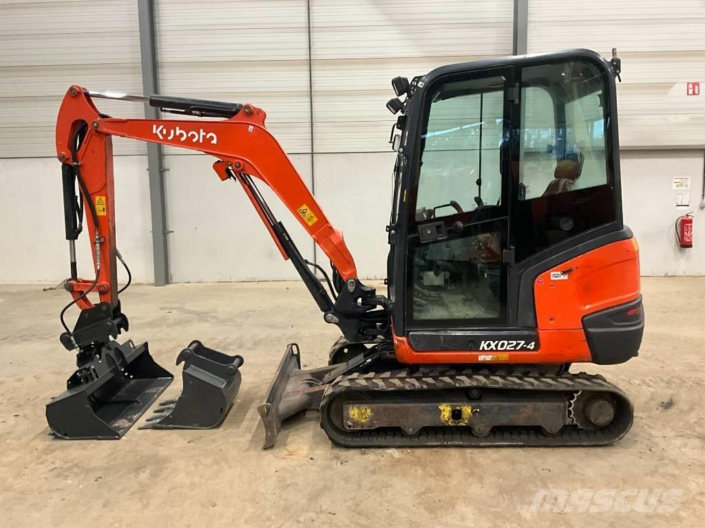 Kubota KX 027-4 소형 굴삭기 7톤 미만