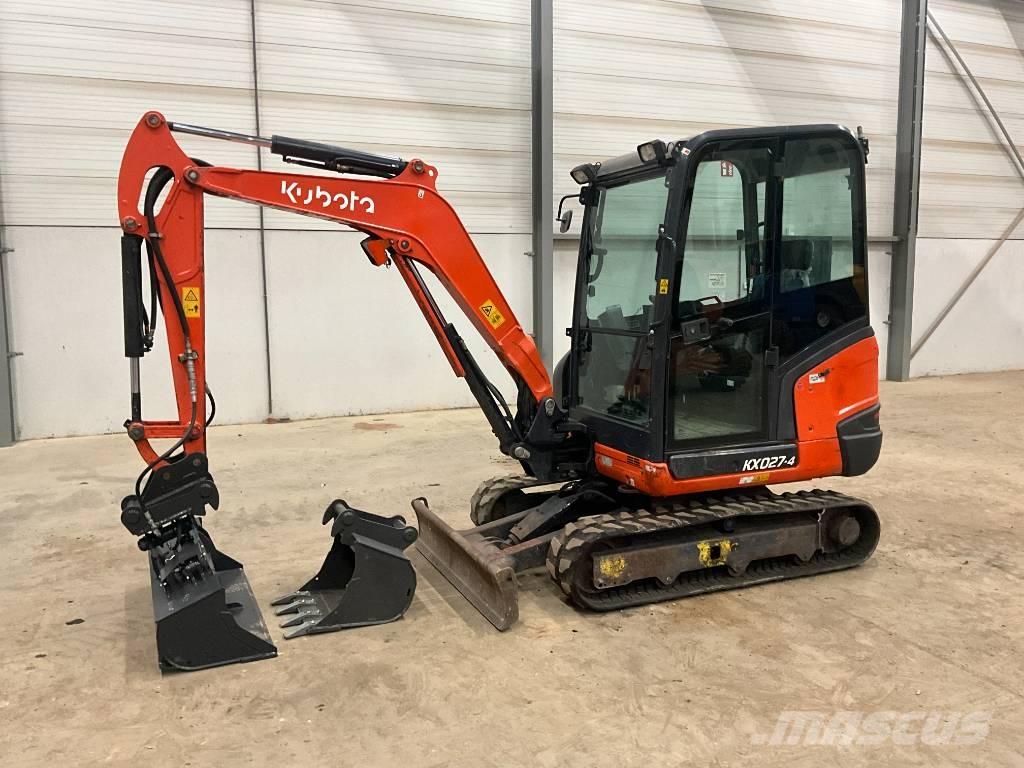 Kubota KX 027-4 소형 굴삭기 7톤 미만