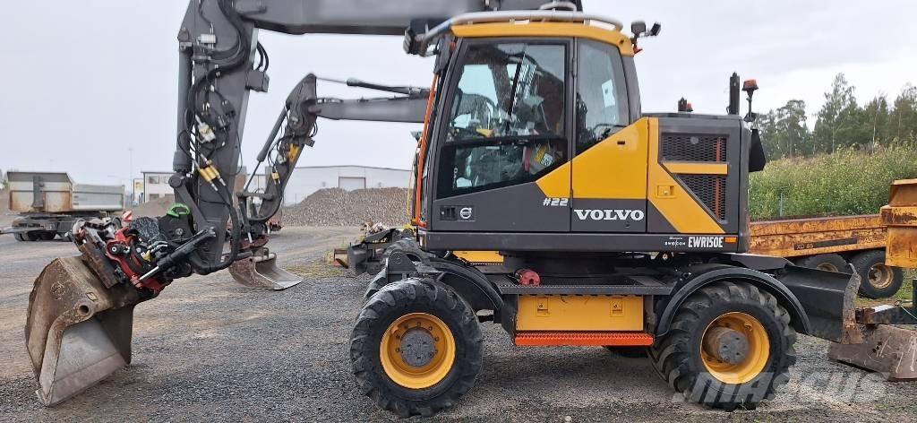 Volvo EWR 150 E  휠 굴삭기