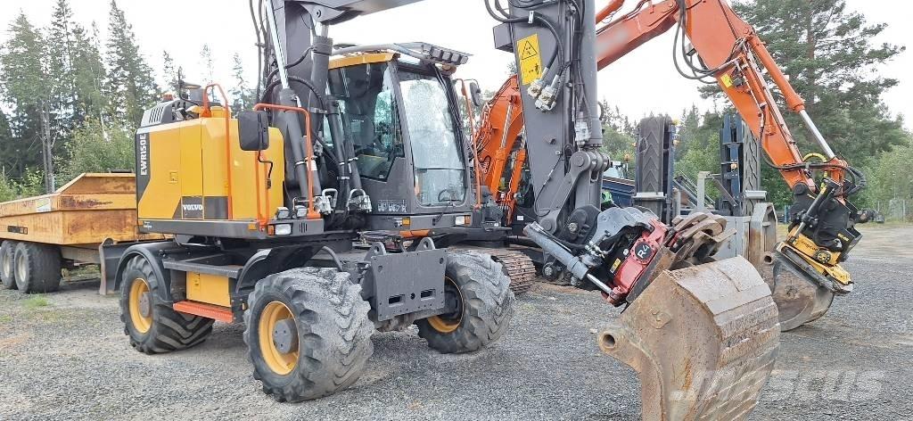 Volvo EWR 150 E  휠 굴삭기