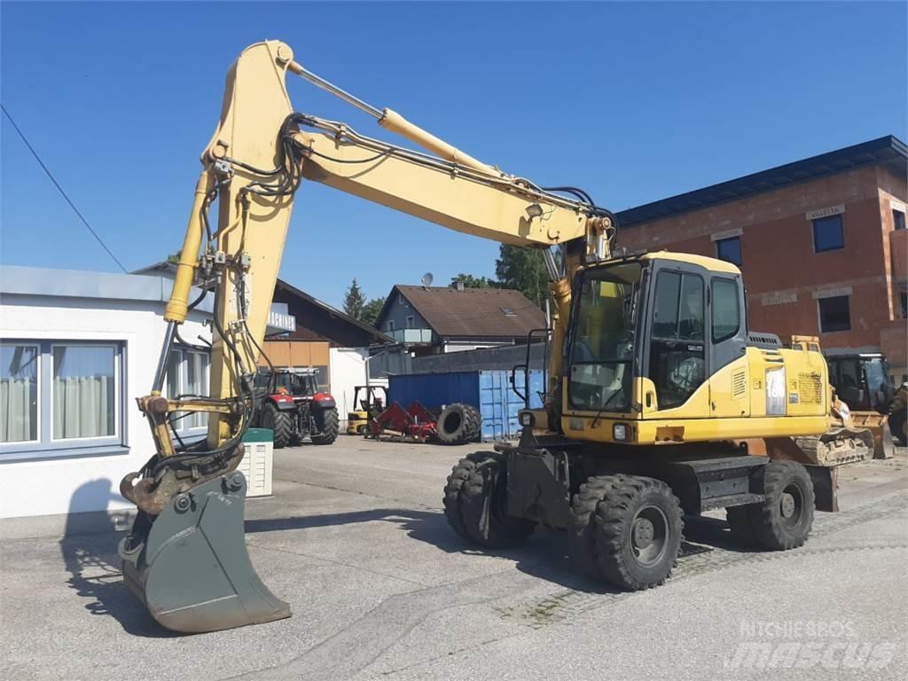 Komatsu PW180-7  휠 굴삭기