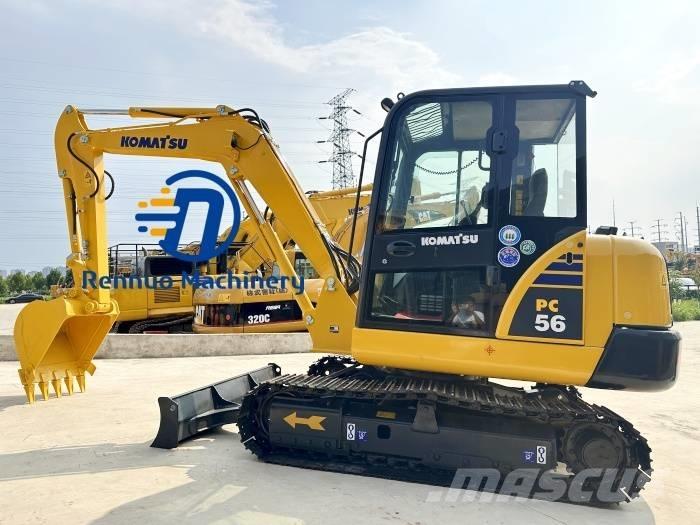 Komatsu PC 56 소형 굴삭기 7톤 미만