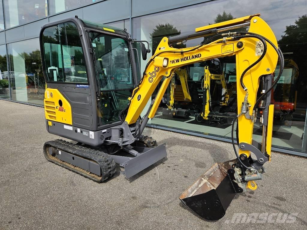 New Holland e18c 소형 굴삭기 7톤 미만