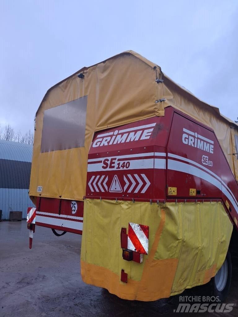 Grimme SE 140 감자수확기 및 포테이토디거