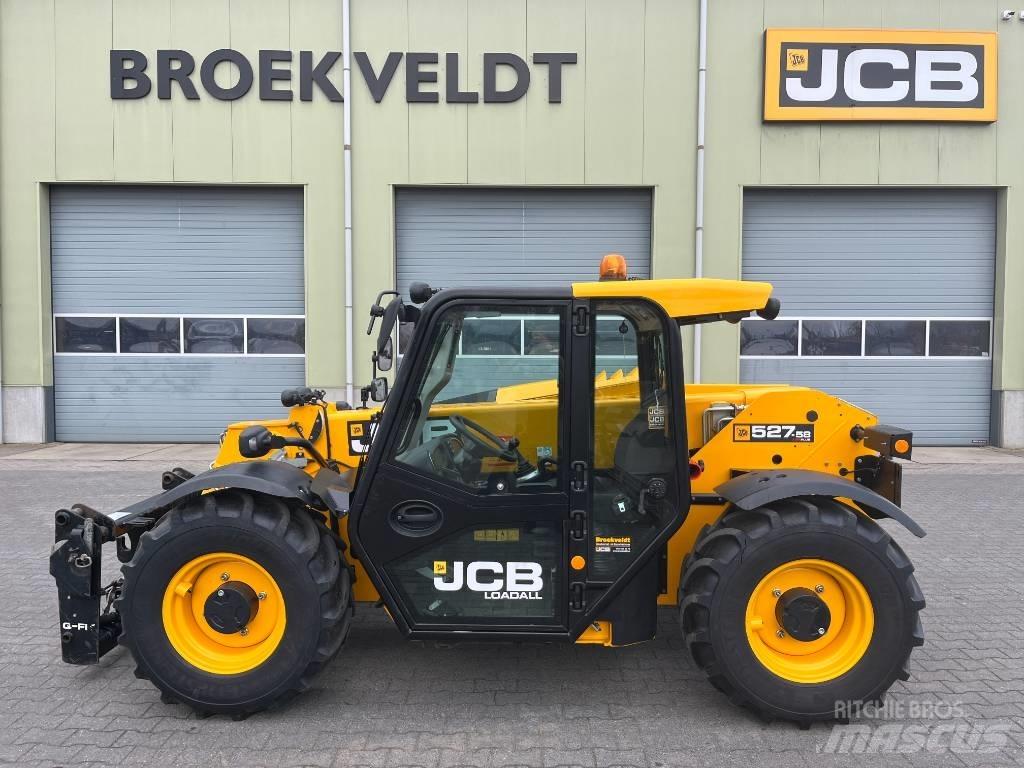 JCB 527-58 Agri Plus 농업용 텔레 핸들러