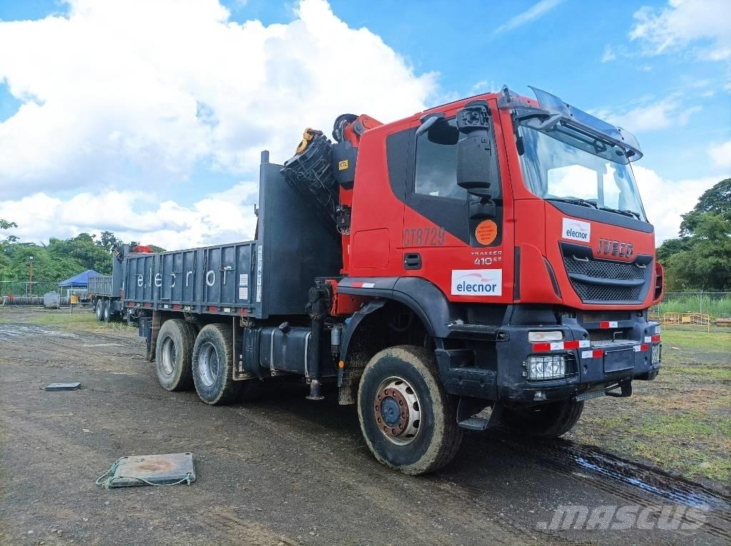 Iveco Trakker 410 크레인 트럭