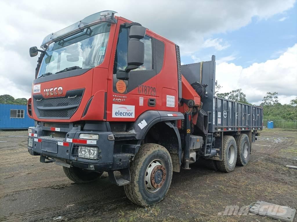 Iveco Trakker 410 크레인 트럭