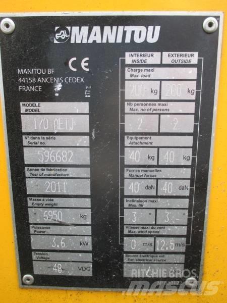 Manitou 170AETJ 관절형 전동이동 리프트