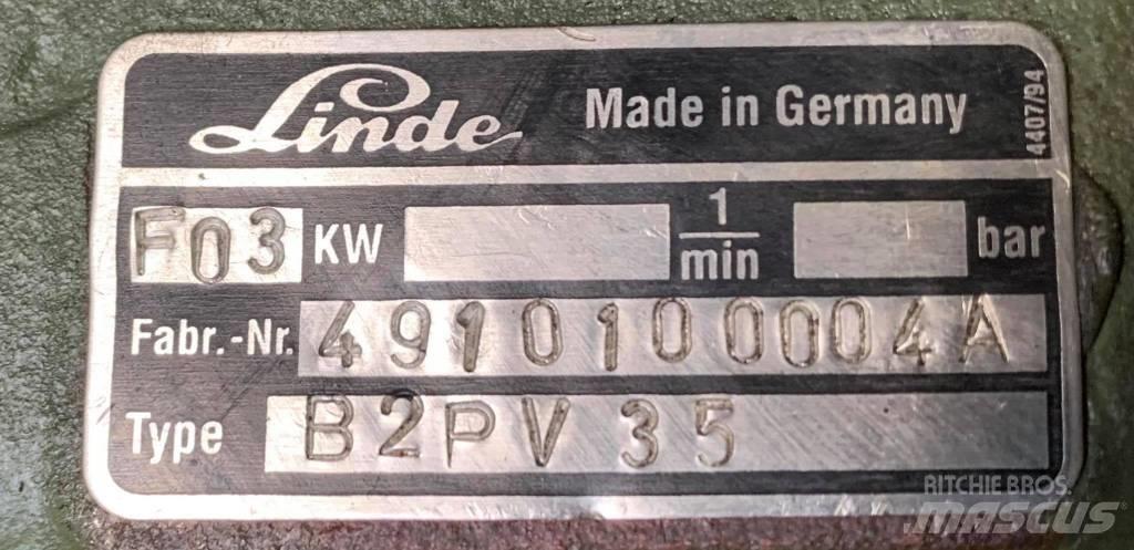 Linde B2PV 35 유압식 기계