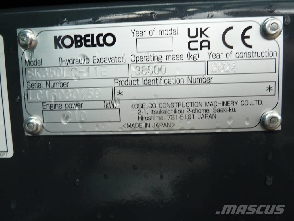 Kobelco SK350LC-11E 대형 굴삭기 29톤 이상