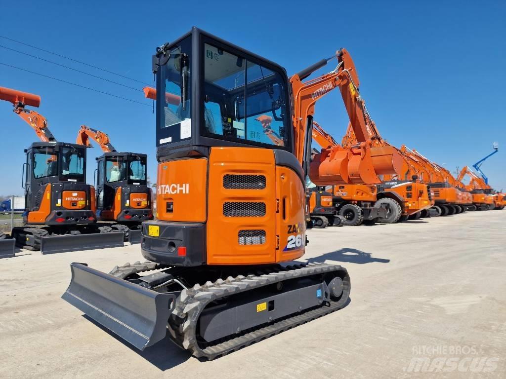 Hitachi ZX 26 U-6 소형 굴삭기 7톤 미만