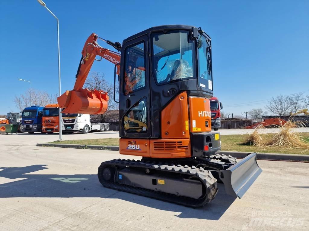 Hitachi ZX 26 U-6 소형 굴삭기 7톤 미만