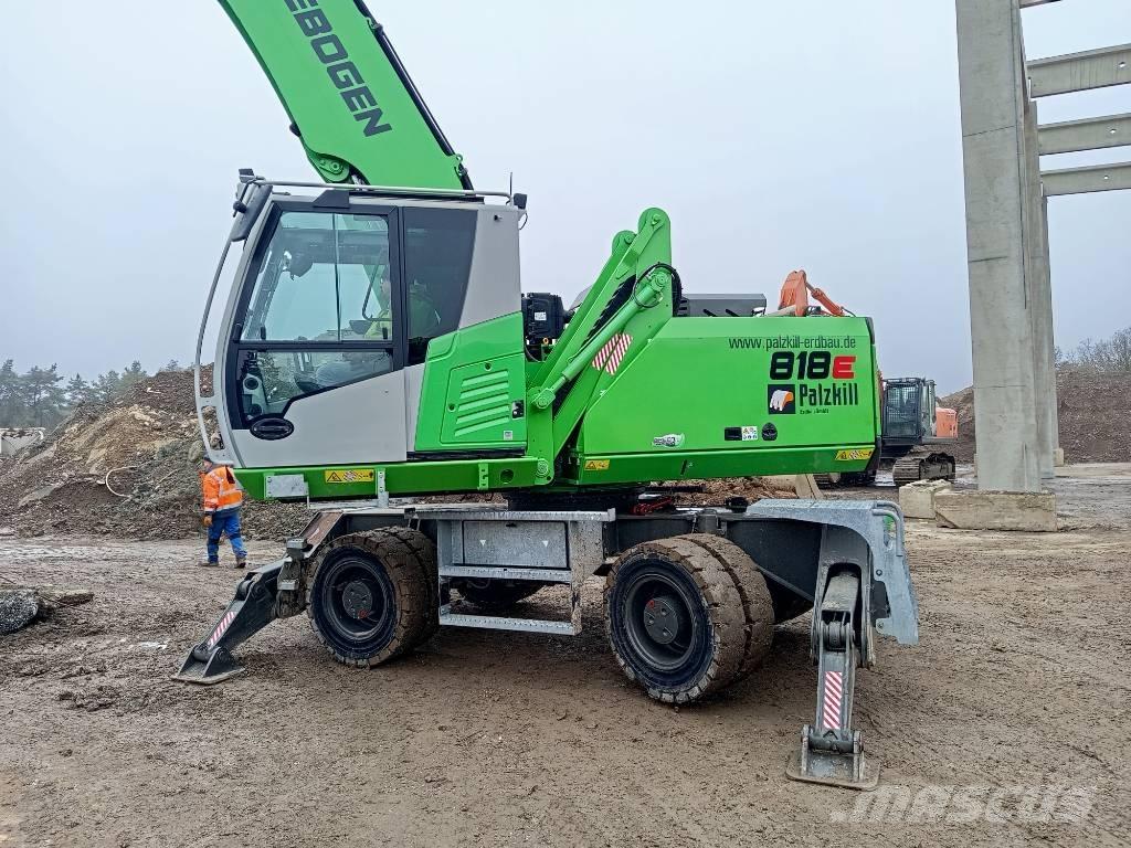 Sennebogen 818E 폐기물/산업 처리기