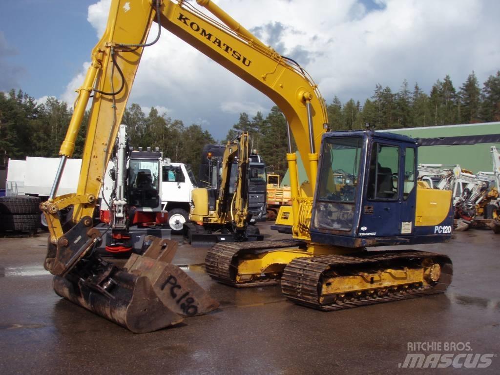 Komatsu PC120-5 대형 굴삭기 29톤 이상