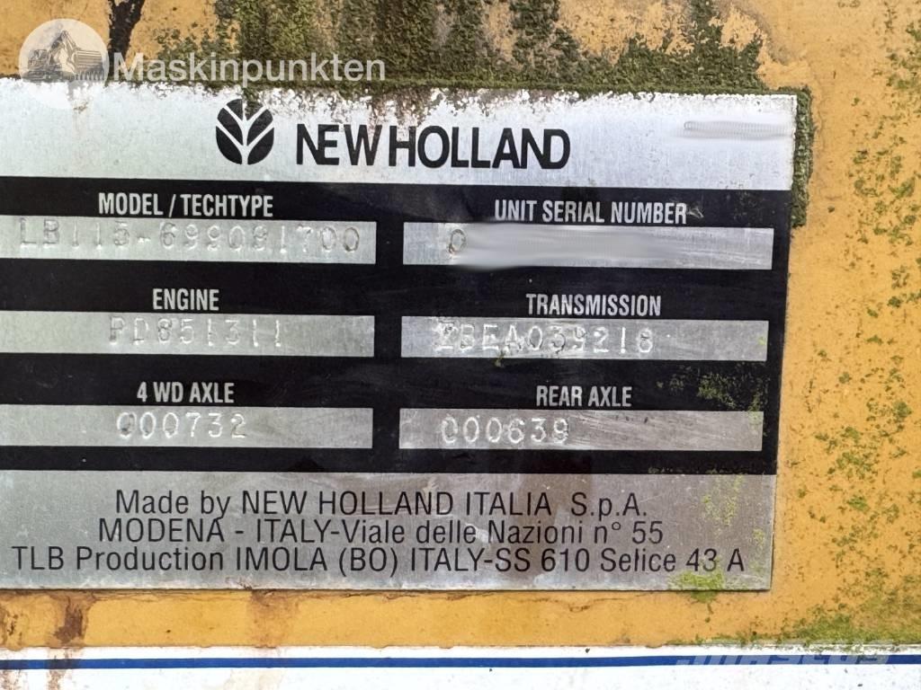 New Holland LB 115 백호로더