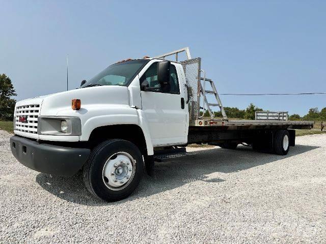 GMC 5500 플랫베드/드롭사이드 트럭