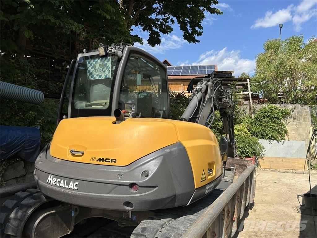 Mecalac 8MCR 중형굴삭기 7톤-28톤
