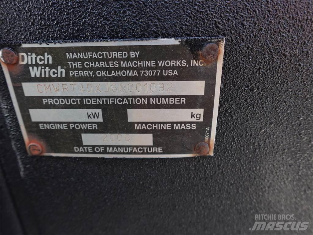 Ditch Witch rt40 트렌처