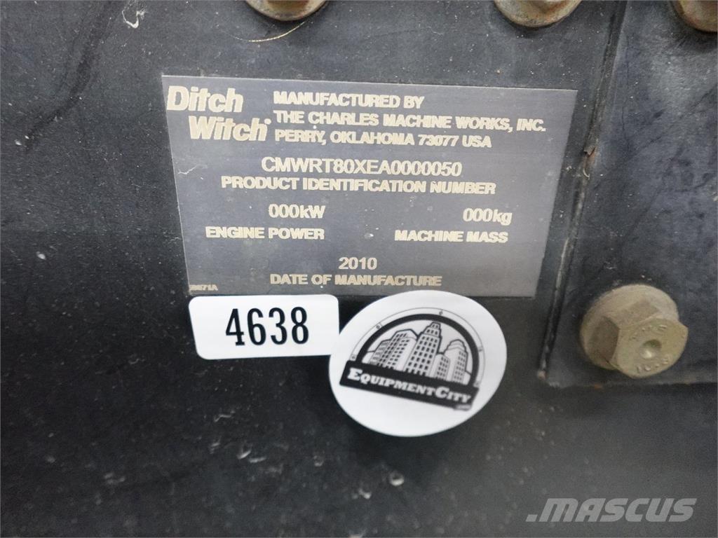Ditch Witch RT80 트렌처