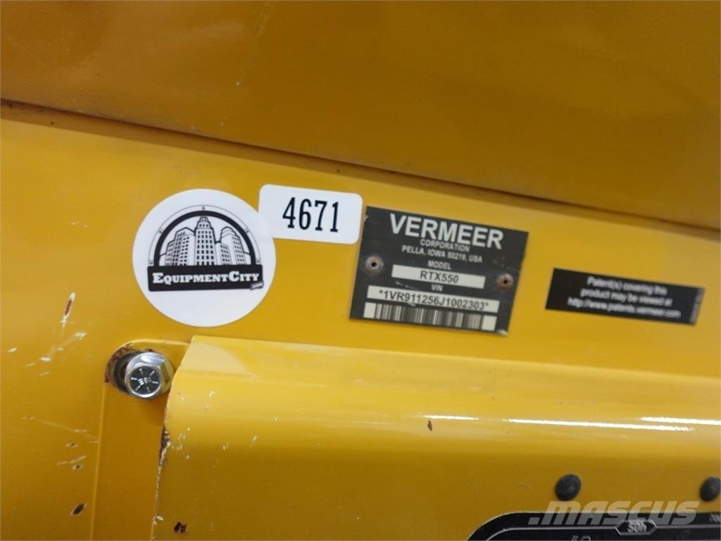 Vermeer RTX550 트렌처