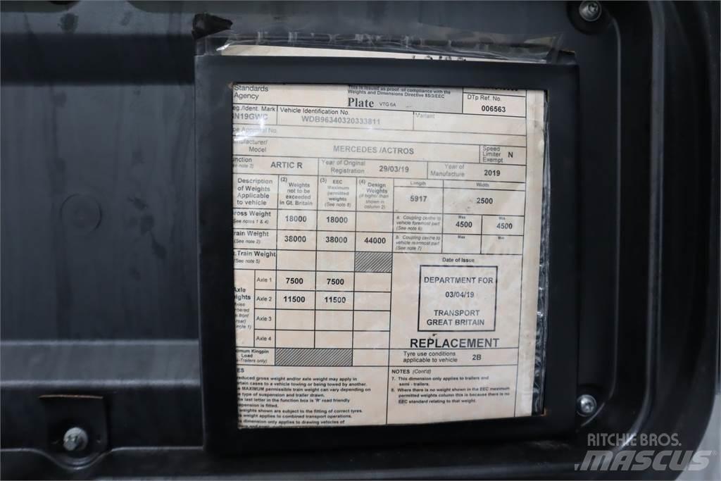 Mercedes-Benz Actros 1840 트랙터 유닛