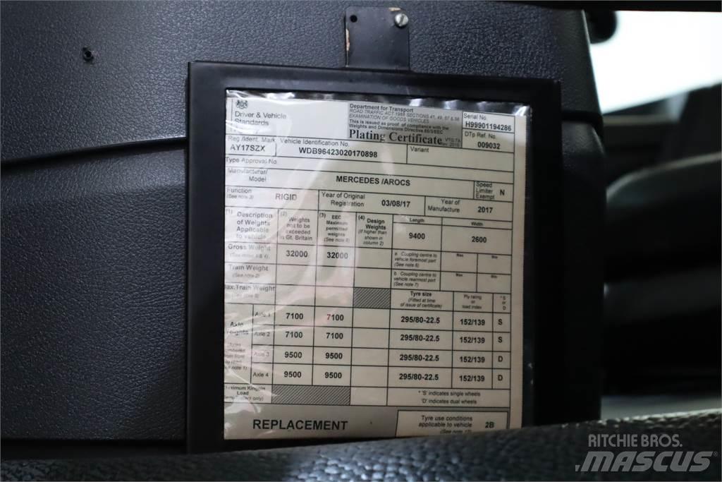 Mercedes-Benz AROCS 3240 덤프 트럭